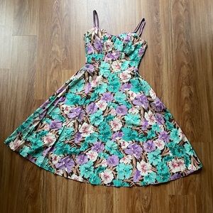 Late 1960s vintage dress by DeWeese Designs